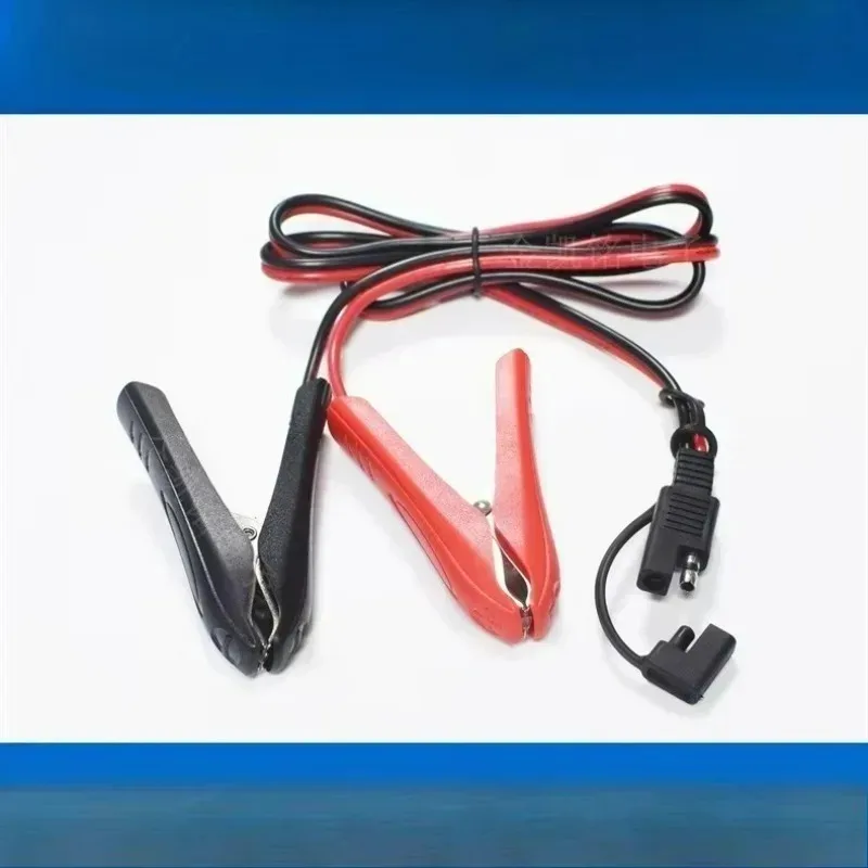 Un set per veicoli, trattori, motocicli, accessori per barche, cavo di alimentazione da SAE a coccodrillo, durevole, resistente, semplice da usare, 14AWG