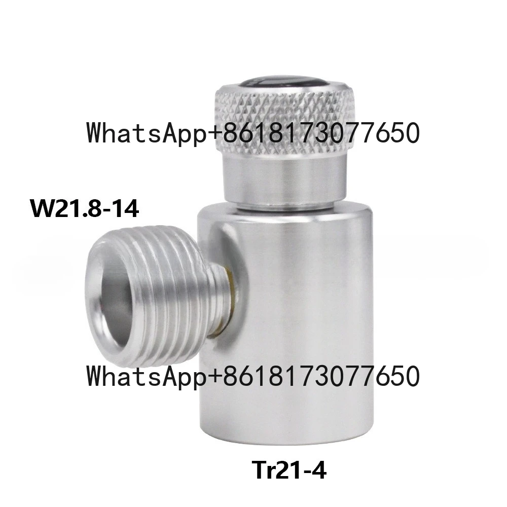 

Soda Machine Small Cylinder Quick Connector W21.8-14 Connector Is Used for Beer and Aquatic Tanks