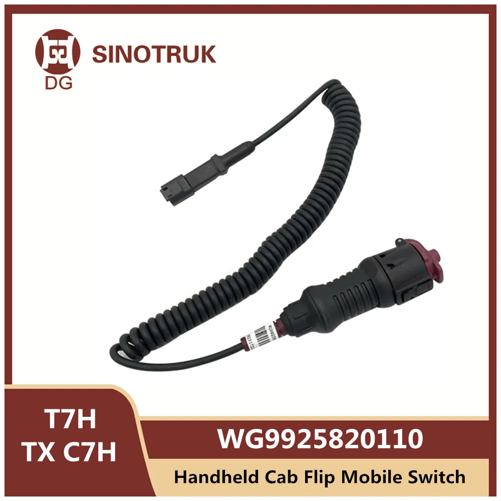 

WG9925820110 Handheld Cab Flip Mobile Switch Assembly For Sinotruk Howo T7H TX Shandeka C7H Original Spare Parts