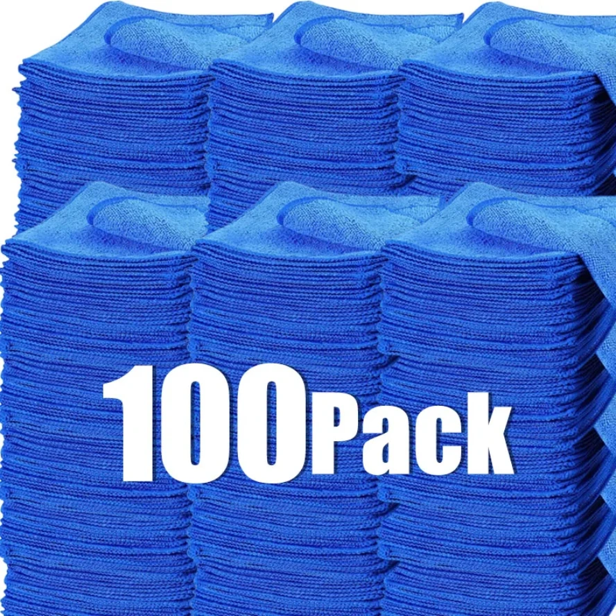 

25Pcs 30* 30cm Microfiber Towels Household Cleaning Cloths Auto Detailing Polishing Cloth Home Clean Tools