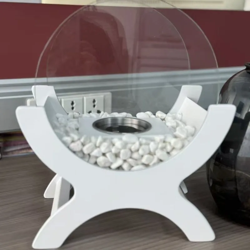 

Пламенный орнамент, настольный камин для виллы, французский портативный камин с подогревом, гостиная