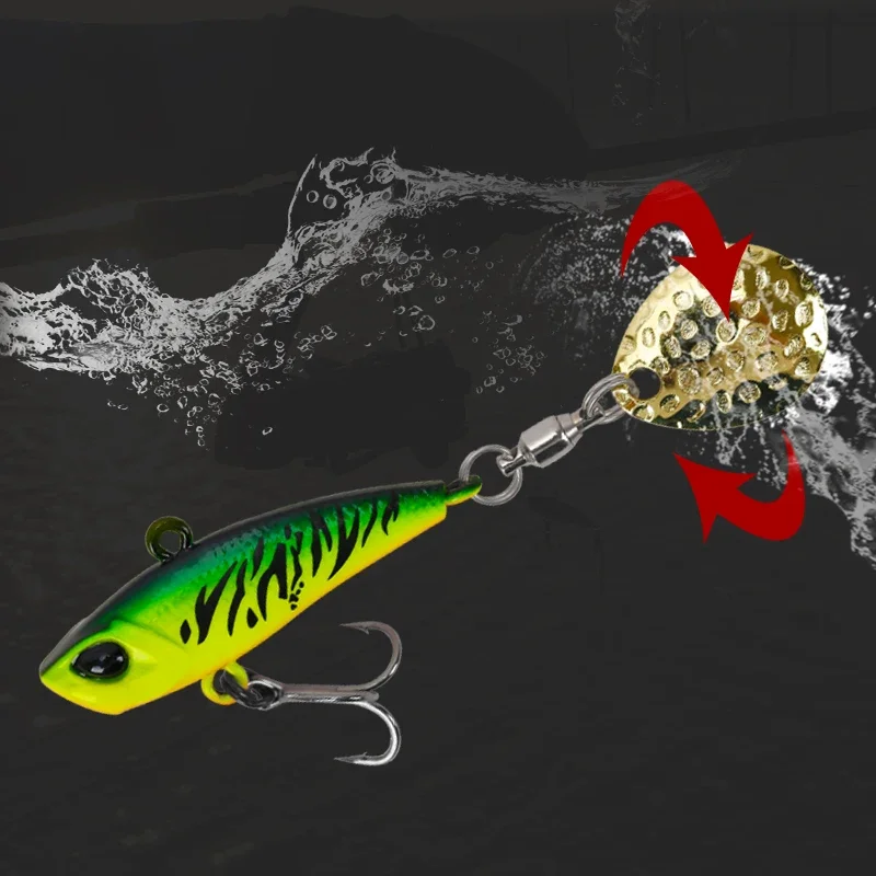 TSURINOYA 12g 17g Metal Spoon Fishing Lure SPIN MT Sinking Water Sequin Spinner Bait VIB Pike Bass Winter Ice Jig Spoon Lure
