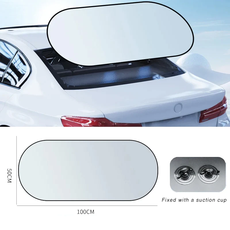 Car visor UV Easy to carry foldable rear window visor Summer thermal curtain installation is simple