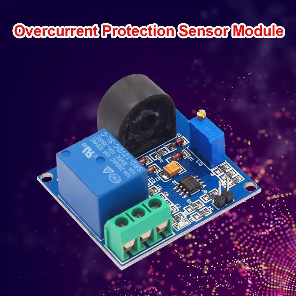 Current Detection Sensor Module 5A Overcurrent Protection for Switch Sensor Relay