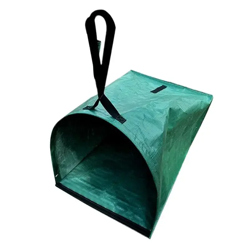 Reusable Yard Waste Bag 53 Gallon Foldable Garden Storage Bags with Handles, Collapsible Lawn Leaf Debris Container for Trash