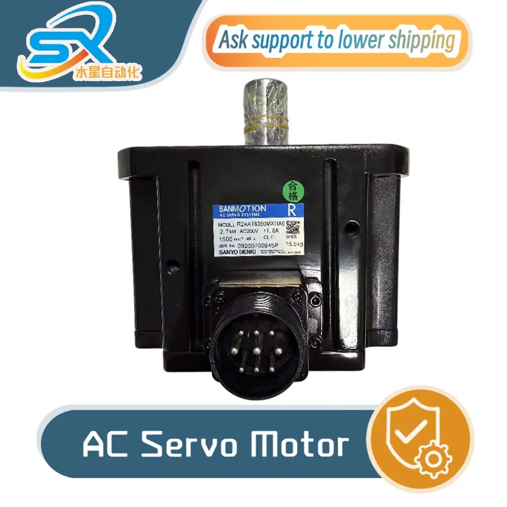 

Sanyo AC Servo Motor R2AA18350MXHA0 3.5KW AC200v Running in good condtion Negotiated sale