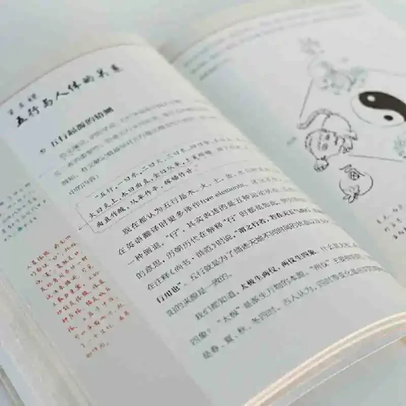 Zero-Basic Chinese Medicine 2nd Edition Traditional Chinese Medicine Health Fun Comics Simple Introductory Course Books