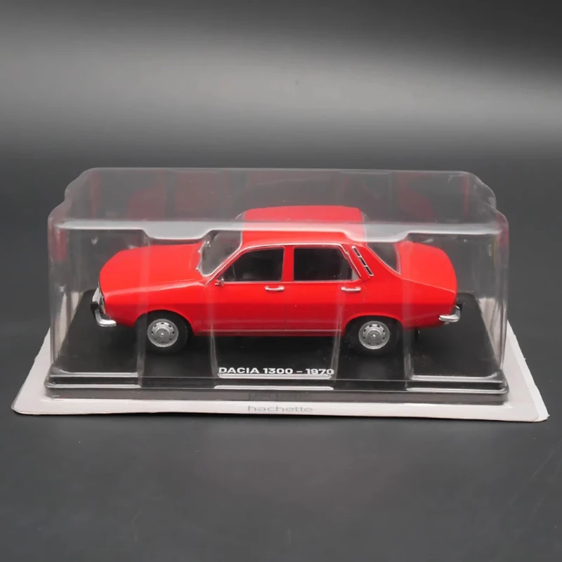 ixo-1-24-scale-dacia-1300-1970-red-simulation-alloy-car-model-static-decoration-collectibles-gift-toys