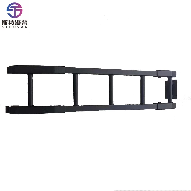 

STLF Auto Accessories Aluminium Telescopic Black Side Ladder Tail Ladder for 2019+ Suzukis Jimny Tailgate Climbing Ladder Rear