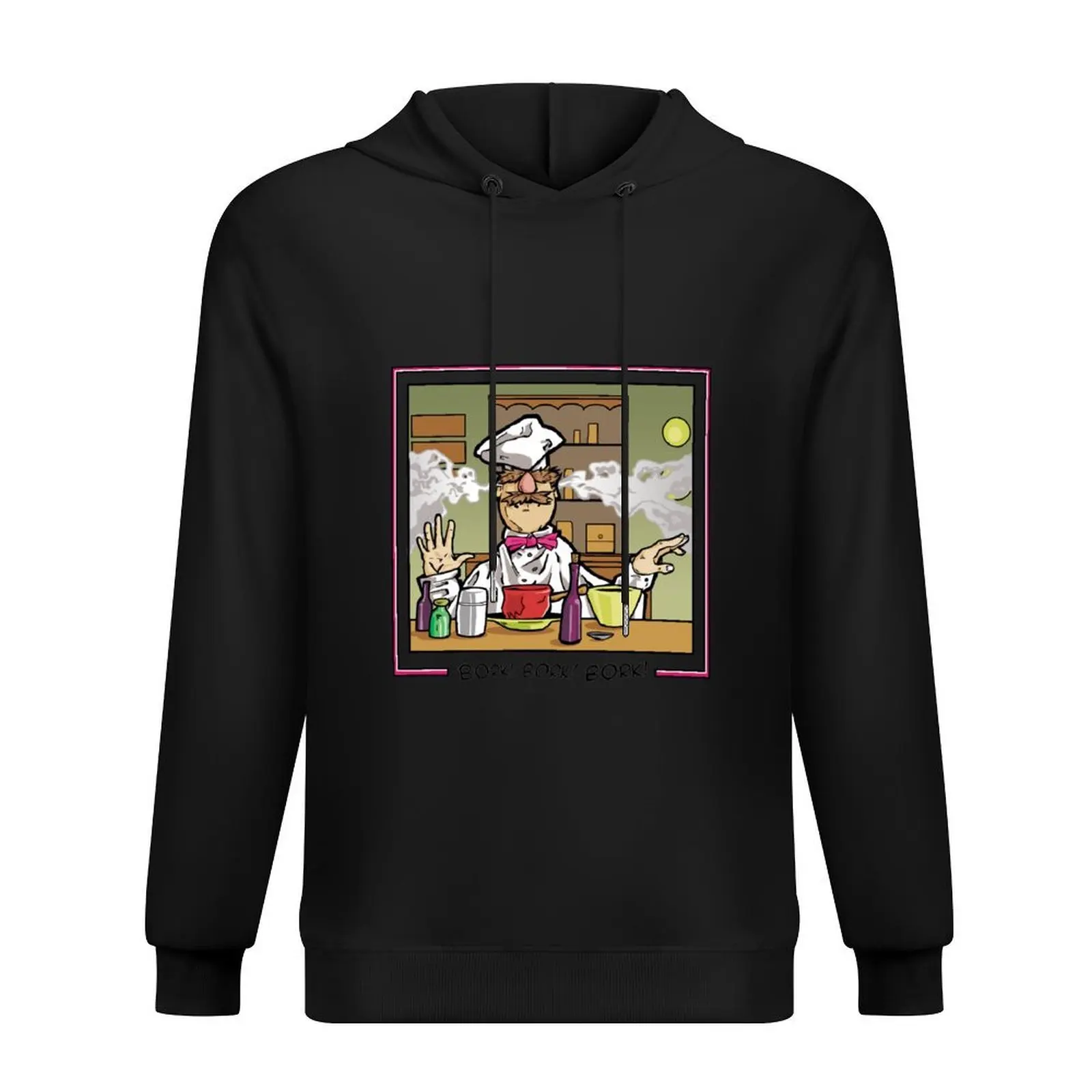 

The Muppet Kitchen Swedish Chef Hoodie men's winter sweater aesthetic clothing men wear men's autumn clothes men's hoodies