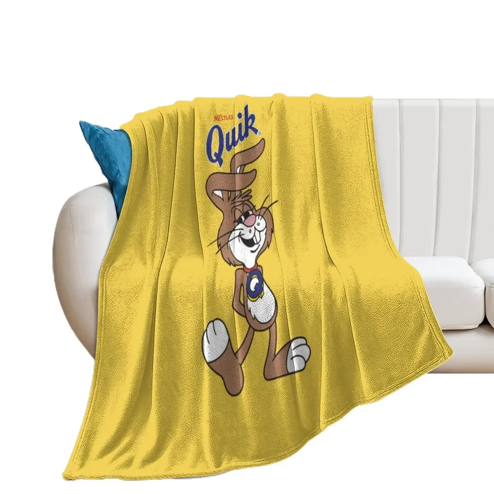 

Nestles Quik Vintage Throw Blanket Sleeping Bag blankets ands Blankets