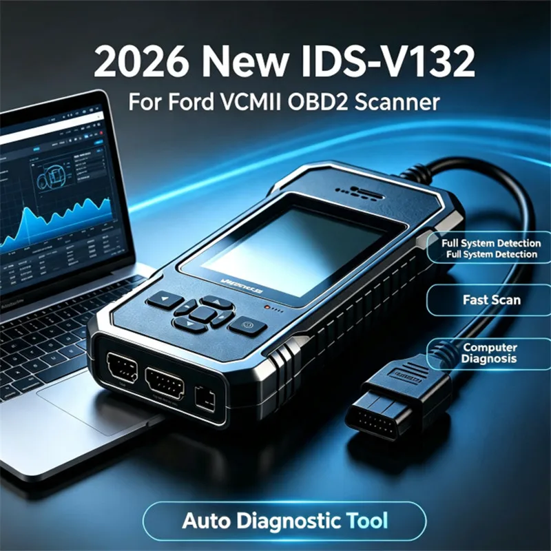 2026 New IDS-V132 IDS 132 For Ford VCMII OBD2 Scanner Diagnostic ToolsWith Auto
