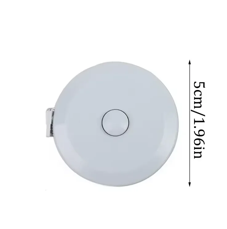 Mini Retractable Soft Tape Measure (1.5M) Multi-Function Home Measuring Tape for Body (Waist/Bust) & Clothing (Cute Portable)
