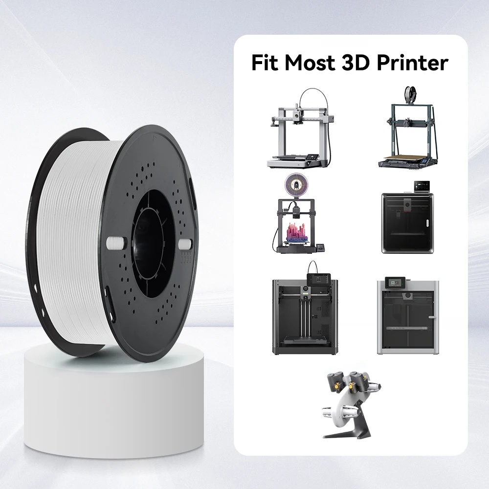 10KG PLA PETG Filament for 3D Printer Filament 1KG/Roll 1.75MM Plastic Filaments Line Up Neatly Printing Material for 3D Printer