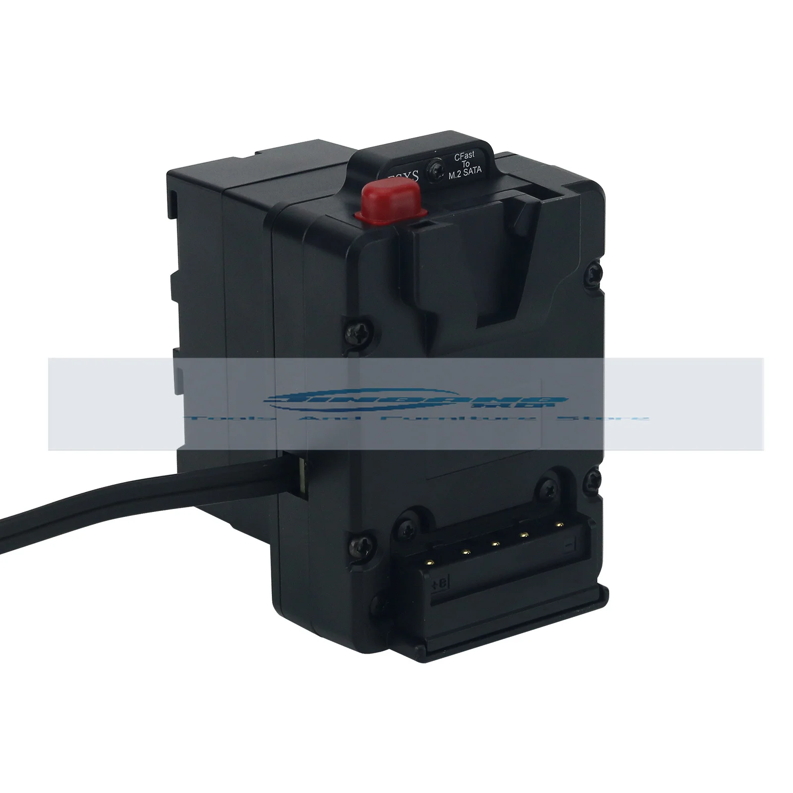 محول CFast إلى SSD NP-F970 إلى بطارية على شكل حرف V Z CAM E2-M4/S6/F6/F8 محول متعدد الوظائف