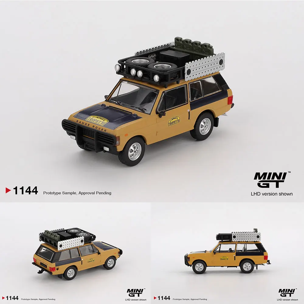 

MINIGT 1/64 Range Rover 1981 Camel Trophy Alloy Vehicle Toys Gifts for Teenagers Adults Hobby Collection