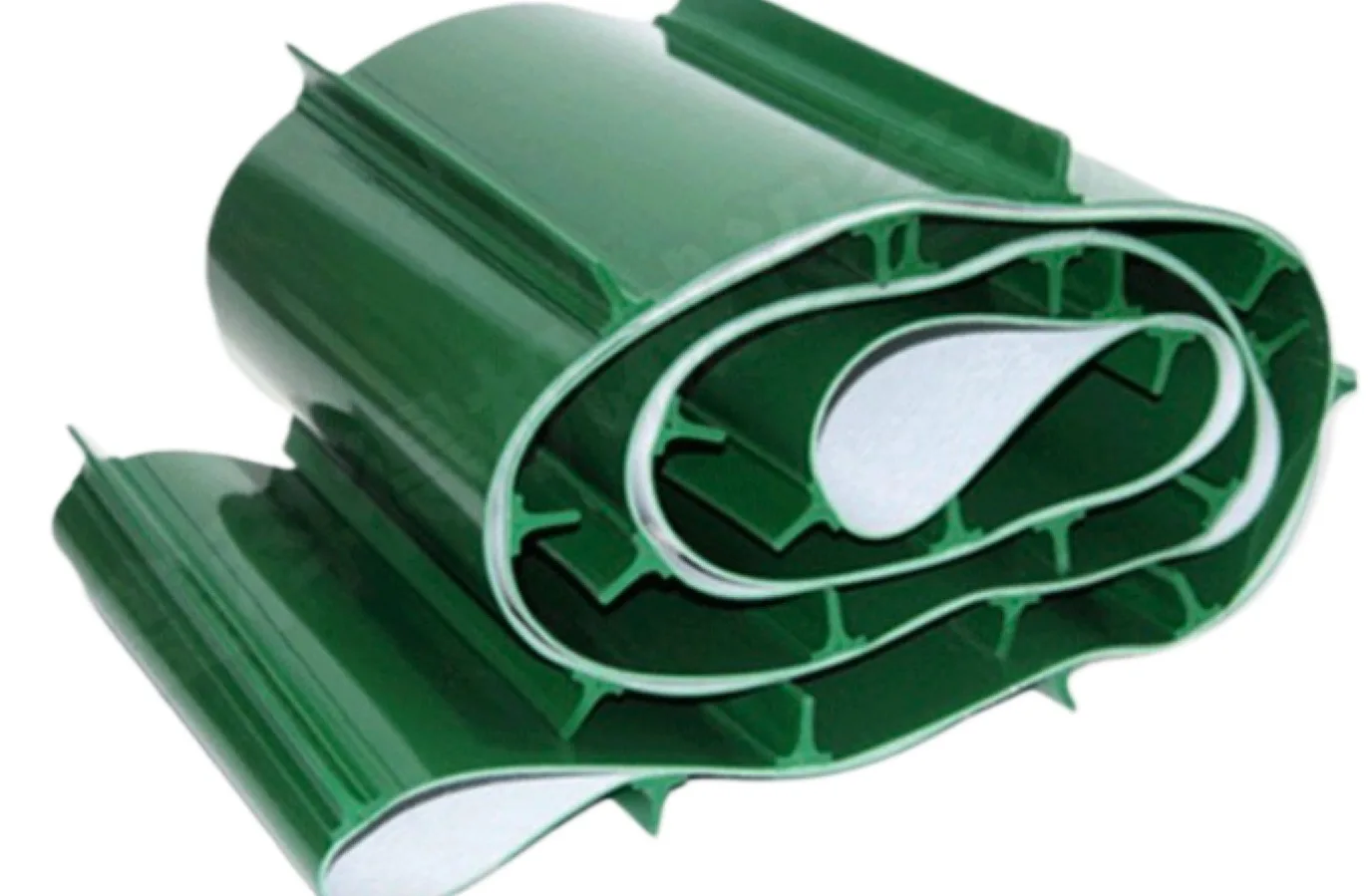 Professional Customization -green Pvc V-transverse Cleats Conveyor Belt