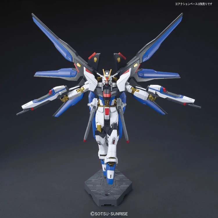 Bandai-Original Anime Figura Modelo Brinquedos, Coleção De Figuras De Ação, Strike Freedom Reve, HG 1: 144, Gundam ZGF-X20A, Em Stock