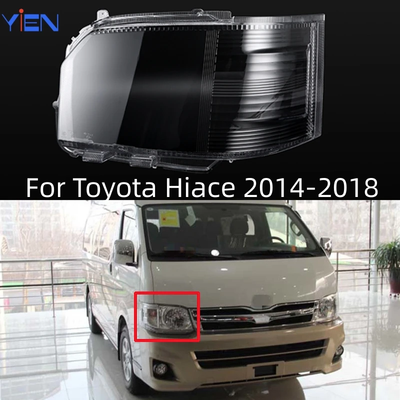 

Для Toyota Hiace 2014 2015 2016 2017 2018 автомобильные фары с прозрачными линзами, автоматическая крышка корпуса