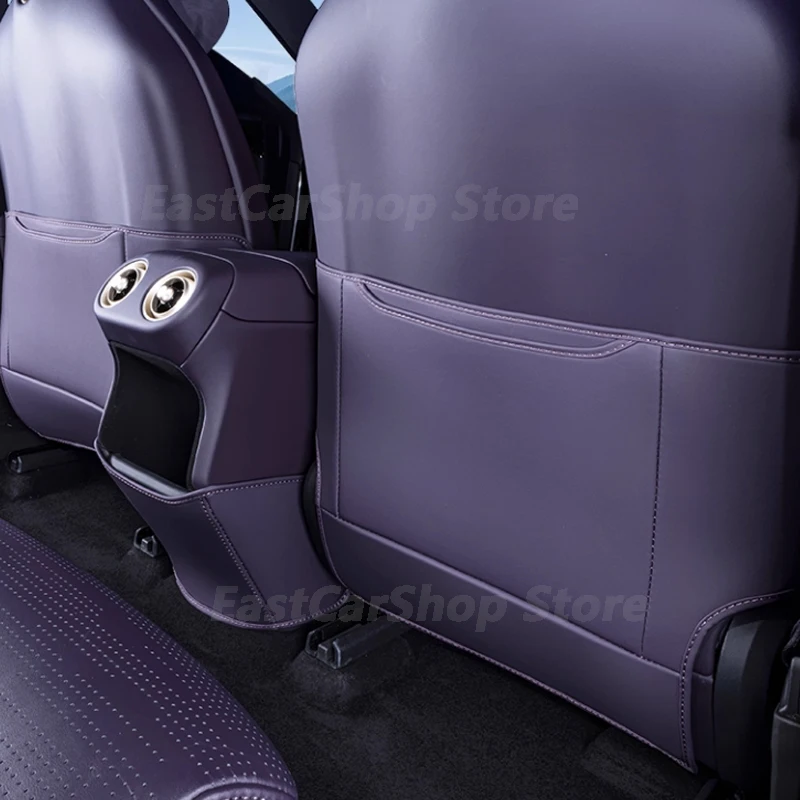 

For Avatr 07 E15 2024 2025 2026 Car Rear Seat Anti-Kick Pad Rear Seats Cover Interior Protective Pad Mat Accessories