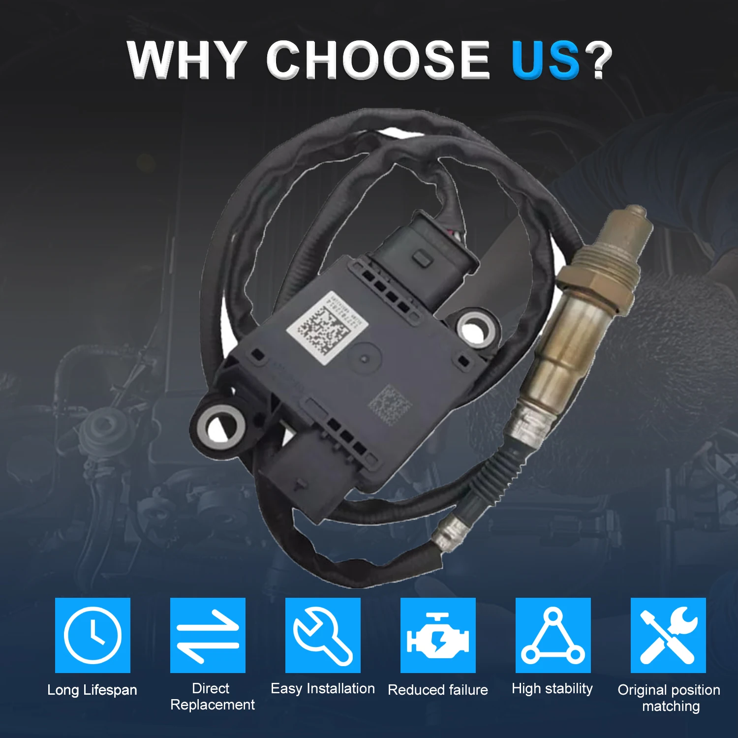 39265-2F600 nuevo Sensor PM de partículas 39265 2F600 0281007935 0281007936 para Hyundai Palisade 2019-2022 392652F600