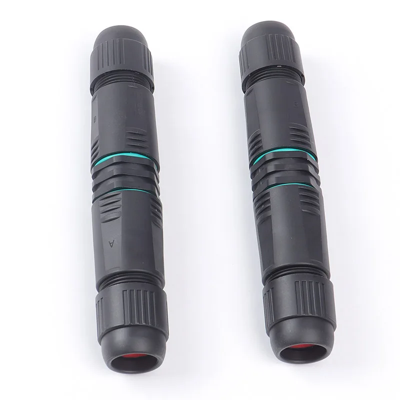 IP68 Waterproof RJ45 Gold-Plated Ethernet Coupler Shielded CAT6 Outdoor LAN Cable Connector for Enhanced Network Performance