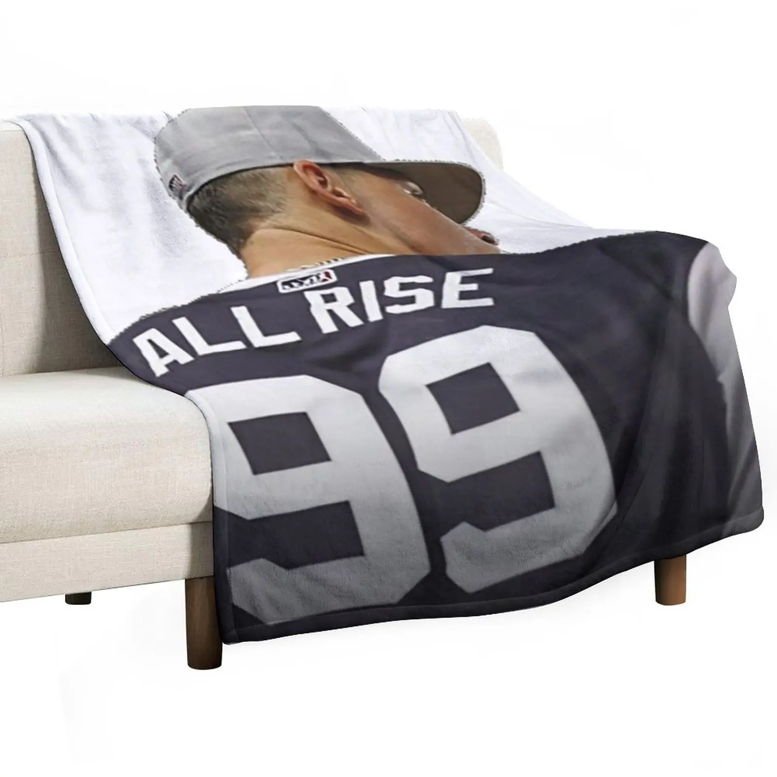 

Aaron Judge Throw Blanket Ultra Soft Flannel Fleece Blanket for All Seasons