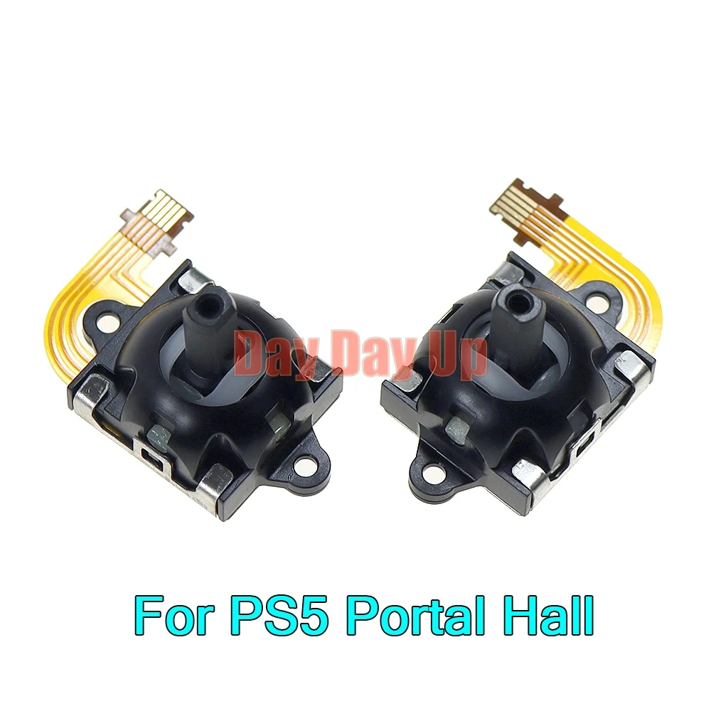 20PC สําหรับ PS5 Portal ซ้ายขวาแม่เหล็กไฟฟ้า 3D Analog จอยสติ๊กโมดูลสําหรับ PSVR2 Portal Hall Effect จอยสติ๊ก Thumb จอยสติ๊ก