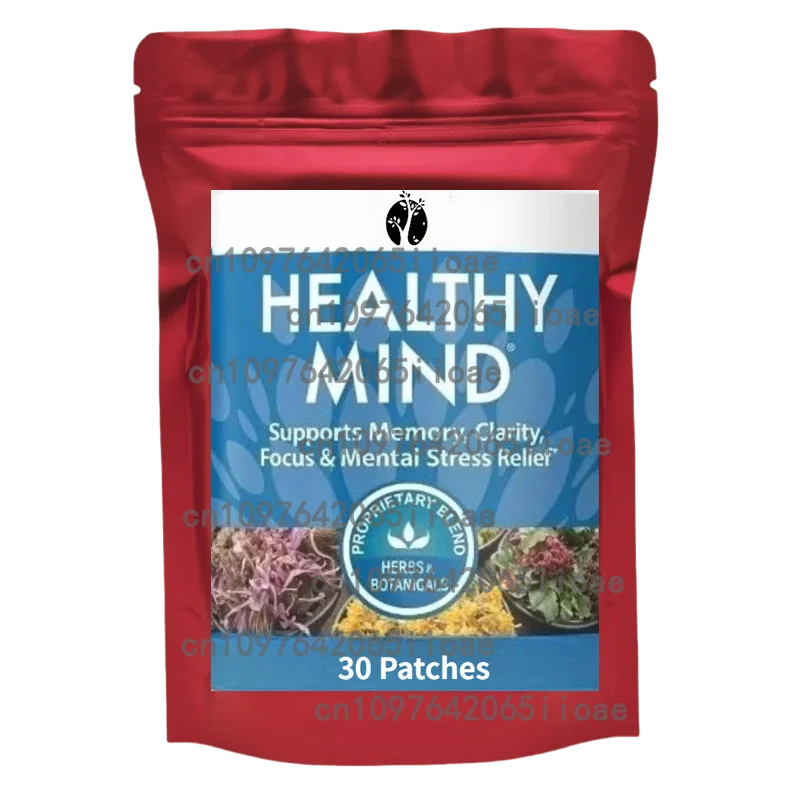 

Healthy Mind - Ginkgo Biloba Leaves Ginseng Rhodiola Rosea - Portulaca Oleracea Centella Asiatica -30 Patches