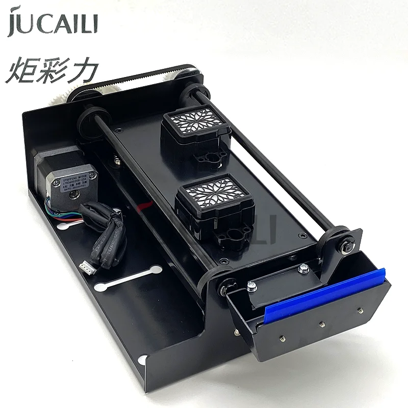 JUCAILI Top quality double head Cap station 95mm Spacing for XP600/TX800/4720/i3200 cap top single motor cleaning station