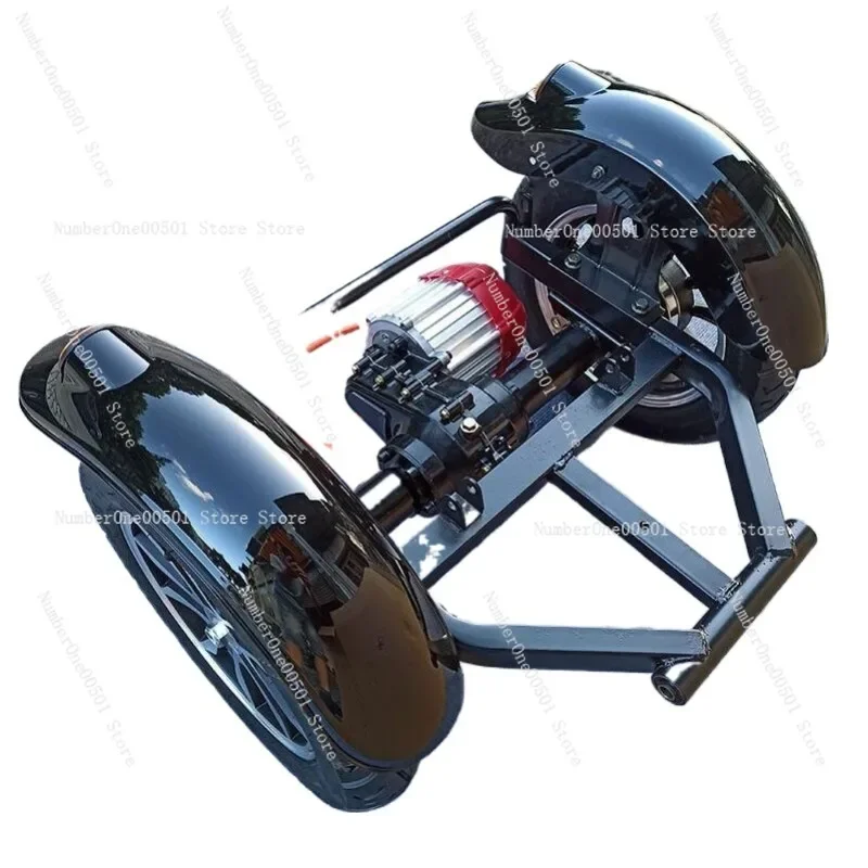 

Electric Bike Conversion Kit - 1000W 3-Wheel Rear Axle Assembly with Brushless Differential Motor for Scooter Trike Modification