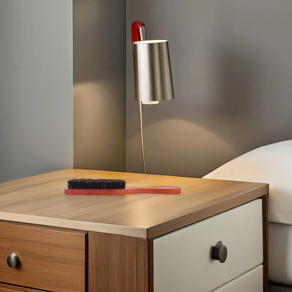 

Набор из 2 деревянных расчесок-лопаток с мягкой щетиной для укладки, распутывания волос и массажа кожи головы для женщин и мужчин, незаменимый инструмент для ухода