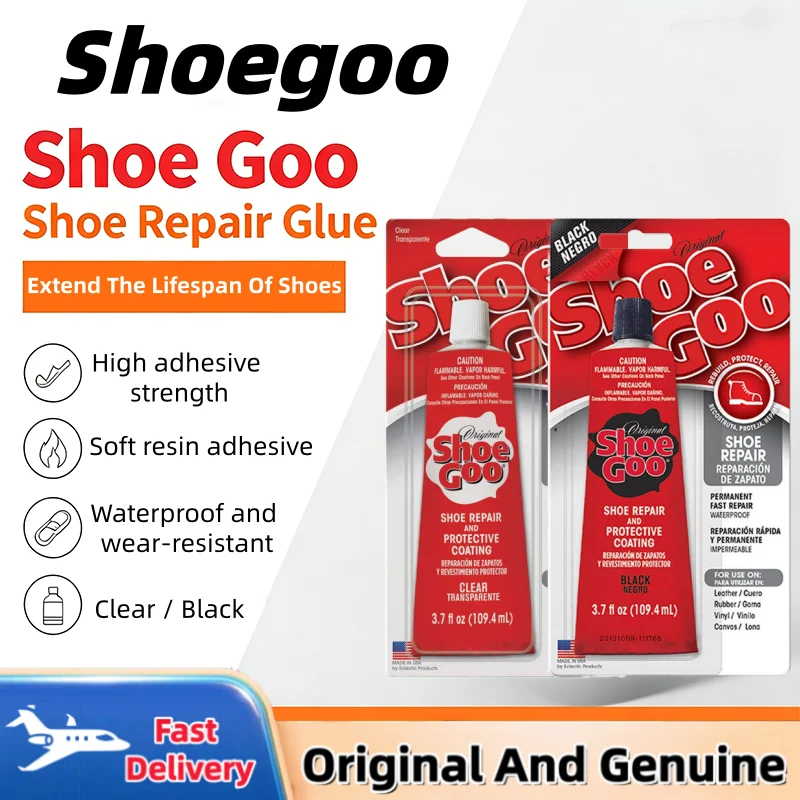 Shoegoo Skateboarding Shoe Adhesive Wear-Resistant Strong Repair Coconut Oil-Based Anti-Wear Durable Glue for Shoes