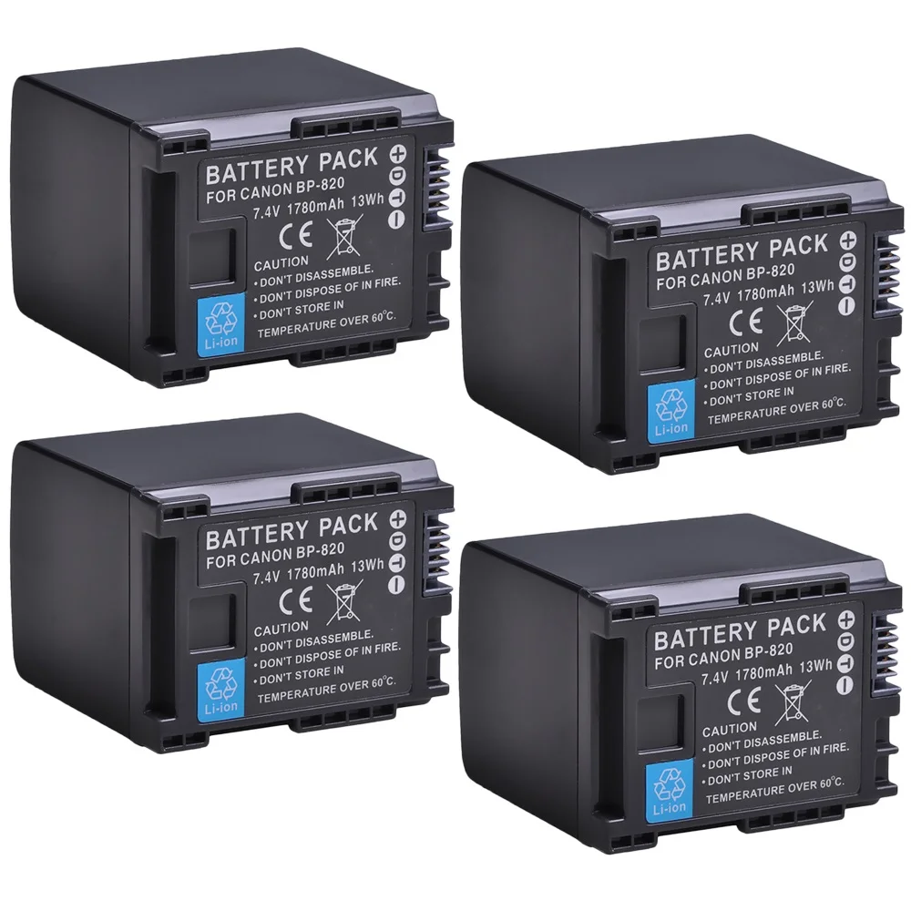 BP-820 バッテリー/CG-800 充電器 Canon XA25、XA20、XA10、HF G30 G40