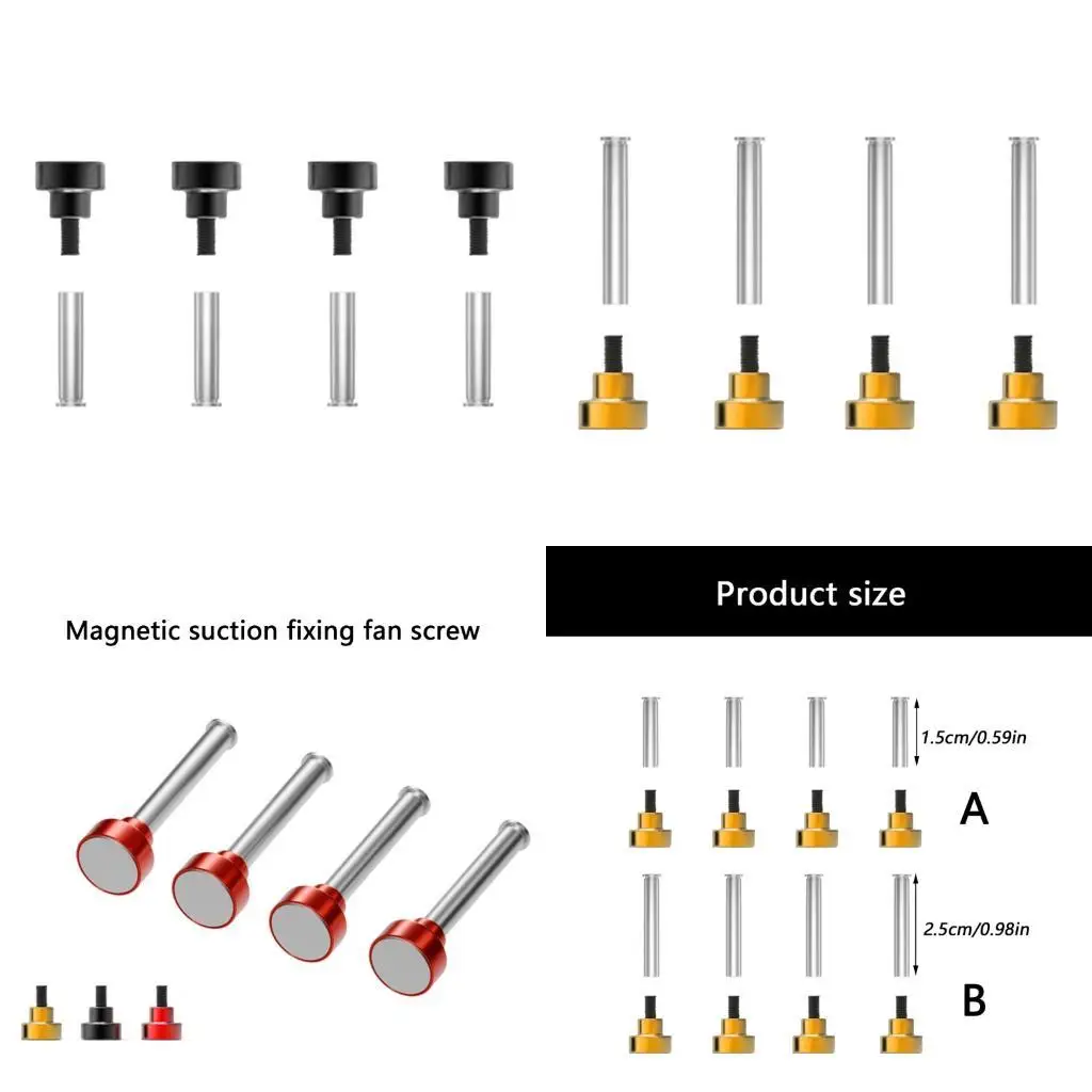 

Y1UB Tool Less Fasteners for Cooling Systems AntiLoosening Design and Heat Resistant Metal Material