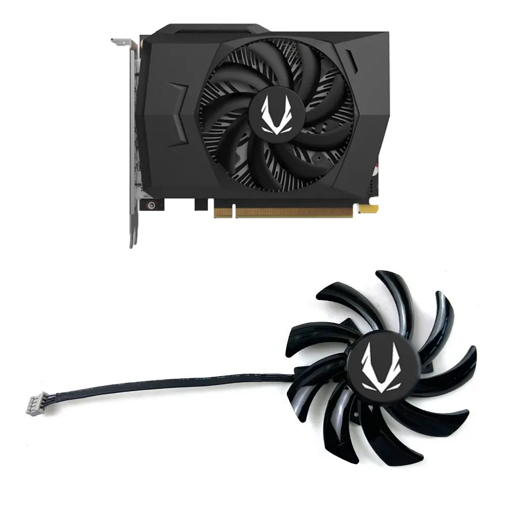 NEW Cooling Fan 85mm 4pin FDC10H12S9-C For ZOTAC GAMING GeForce RTX 3050 6GB GDDR6 Solo ZT-A30510G-10L video card fans