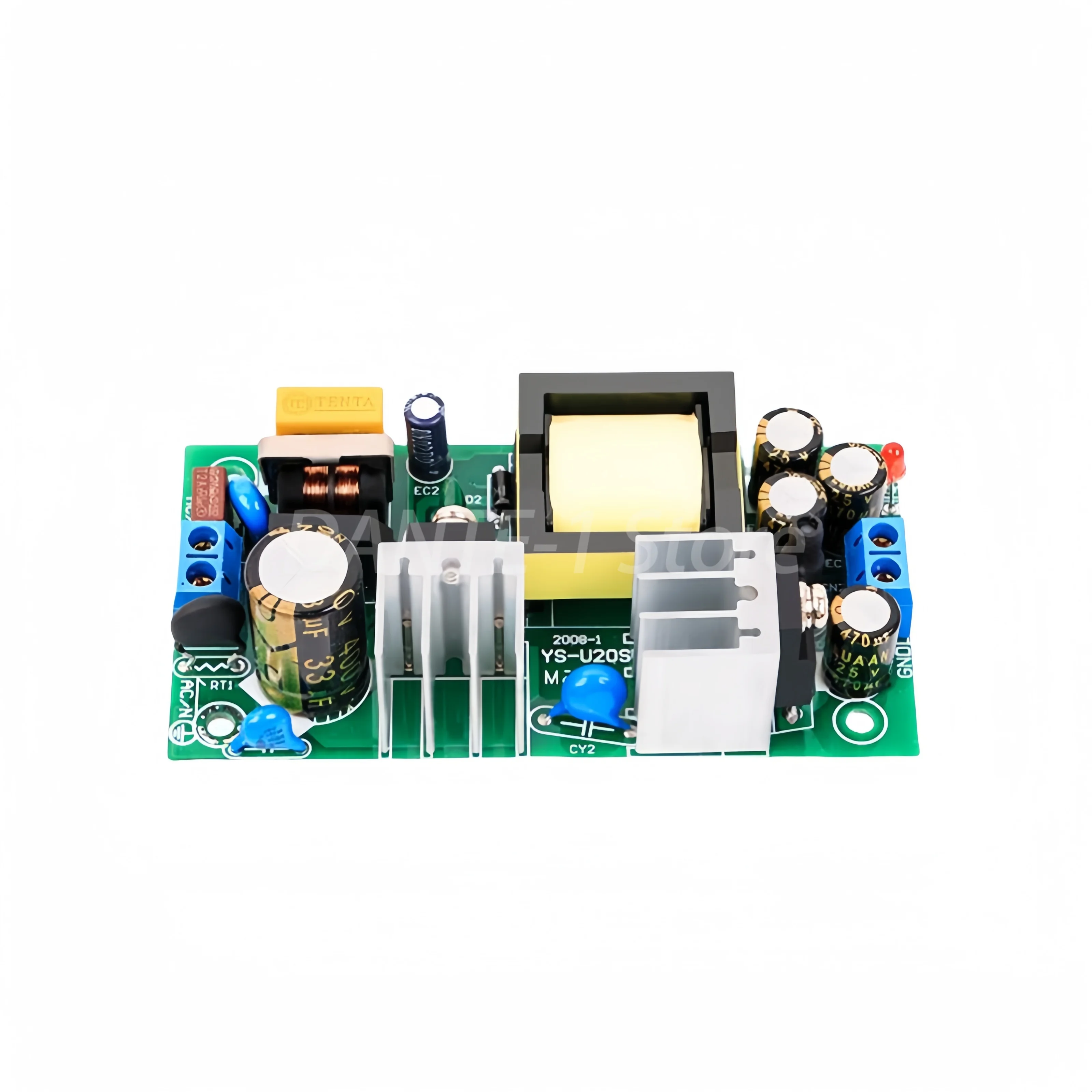 Module d'alimentation de commutation avec régulateur d'isolation intégré, carte nue, abati eur de 220V à DC18V, 18V1A1.l'autorisation