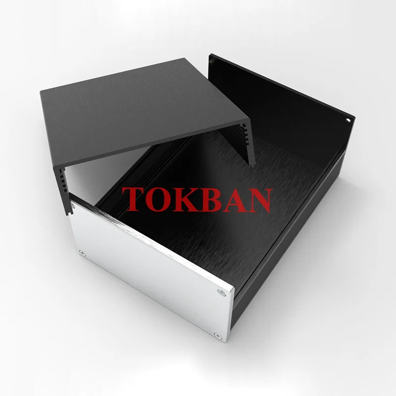 Tokban Audio 1508 154*82*209mm Aluminum Power Amplifier Chassis Enclosure DIy HIFI Preamplifier Power Supply Case Shell