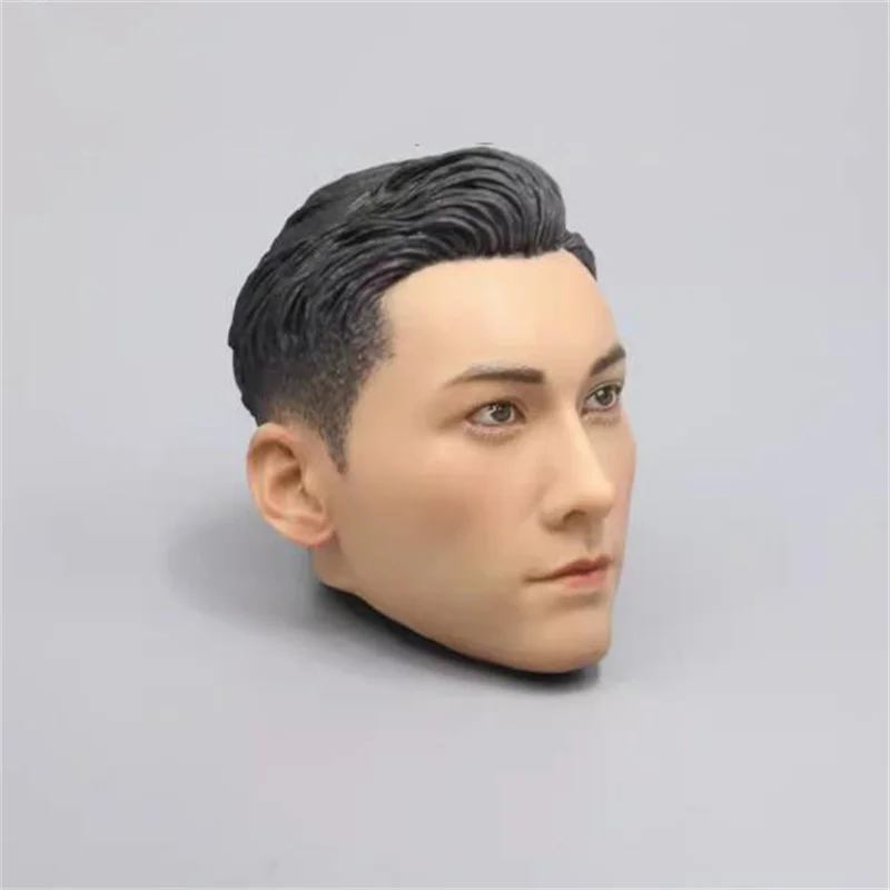 1/6 Male Soldier Asian Modern Trendy Head Sculpture Model Toy Accessories In Stock