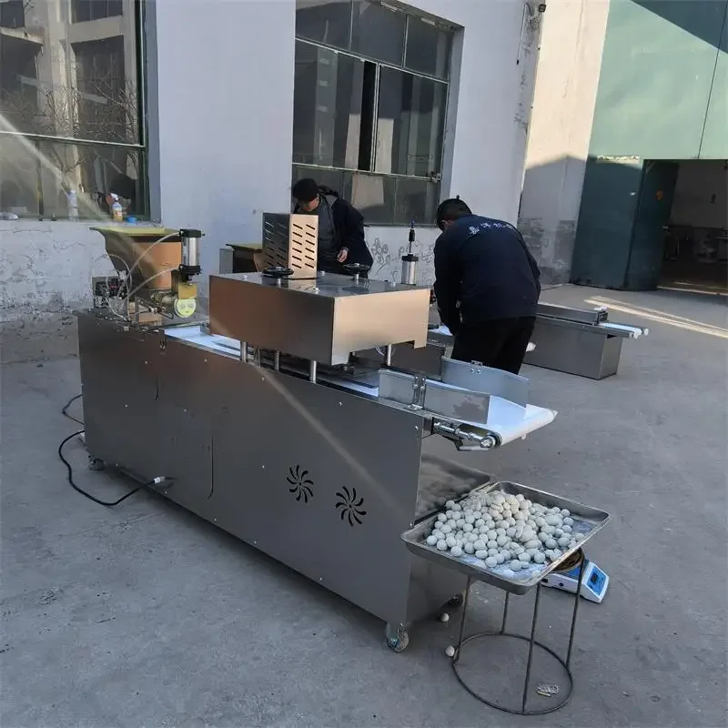 Used Electric Automatic Dough Divider and Rounder Machine for Cutting Bakery Bread Pizza Cookie Dough Made From Flour