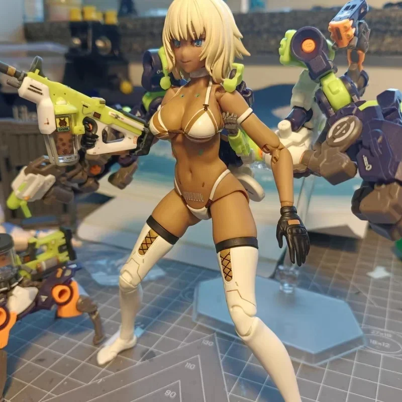 

Snail Shell Milk Tea Girl Health 1/12 Action Anime Figure Assembly Ornaments Boxed Model Doll Collection Toys In Stock Gifts Boy