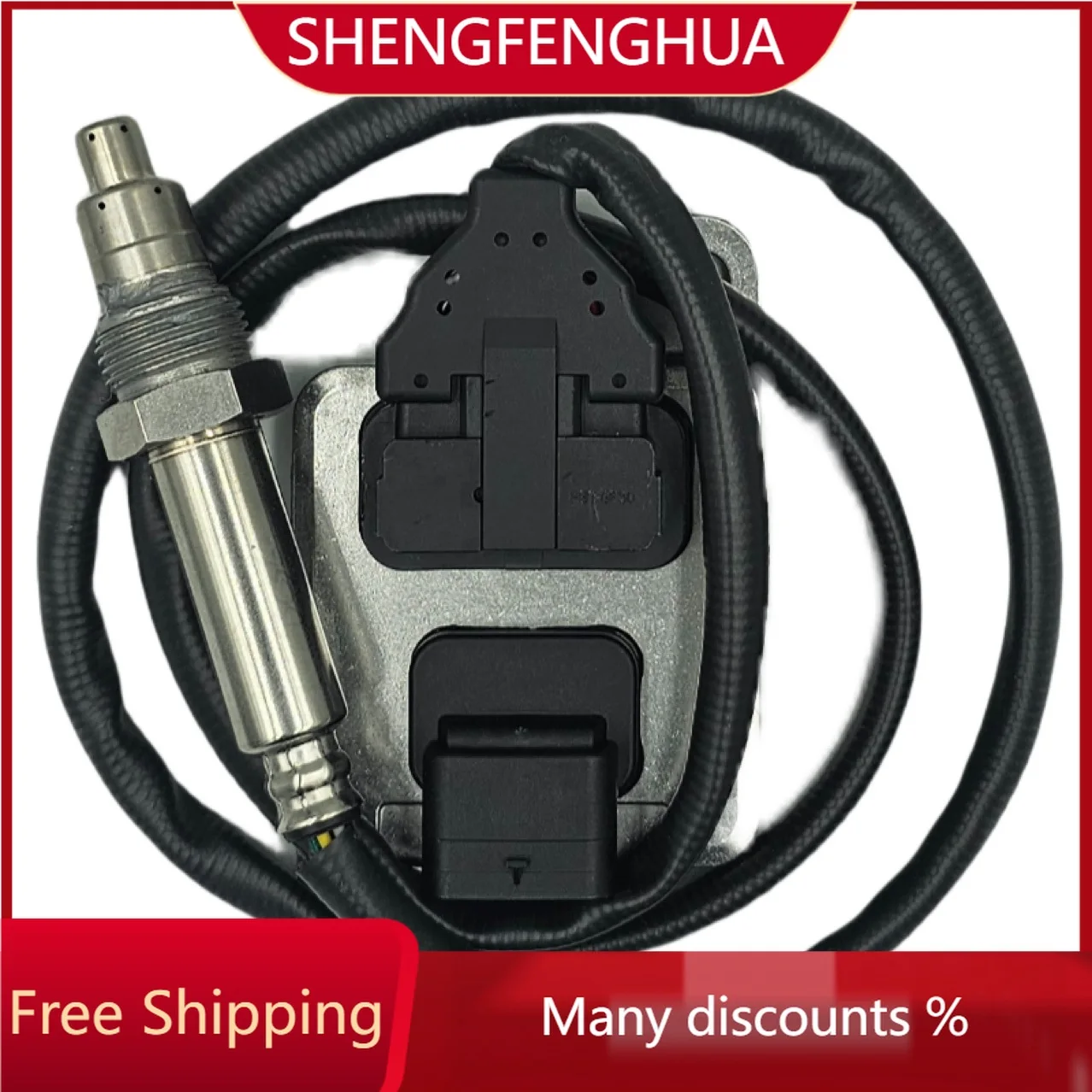 Датчик кислорода и оксида азота SHENGFENG HUA (5 контактов, 12В) для Mercedes-Benz, бесплатная доставка, модель A0009057100 5WK9 6683A