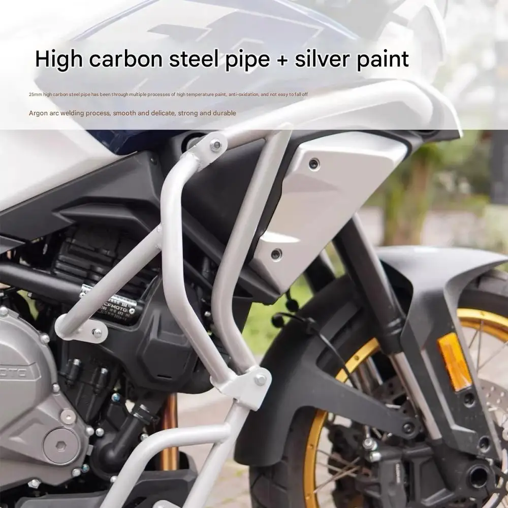 FOR Upgraded Carbon Steel Bumper Full Enclosure Design Impact-Resistant Anti-Fall Protective Bar for MT700 Lower & Middle Bar