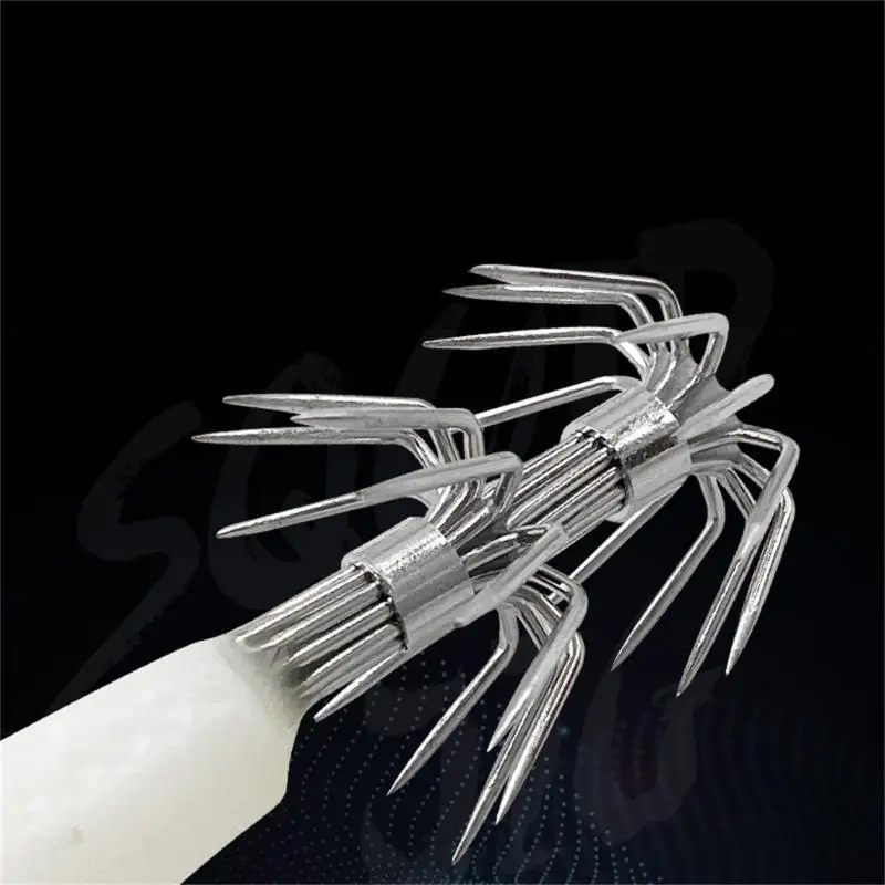 652F خطاف صيد الحبار مع تصميمات الروبيان للمياه المالحة والمياه العذبة #4