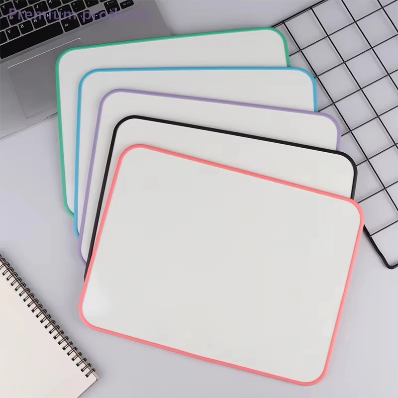 1PC Multi-Color Erasable Writing Board Study Room Desktop Drawing Board Teaching Double-Sided Small Whiteboard Handwriting Board
