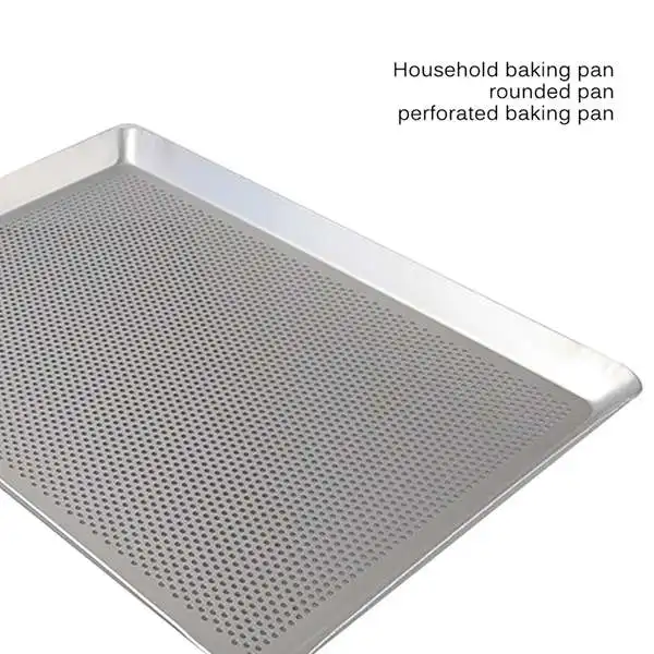 2 Pcs Stainless Steel Rectangular Grill Baking Tray,Cake Tray,Bread Tray Pad,Pastry Baking Mold Tools