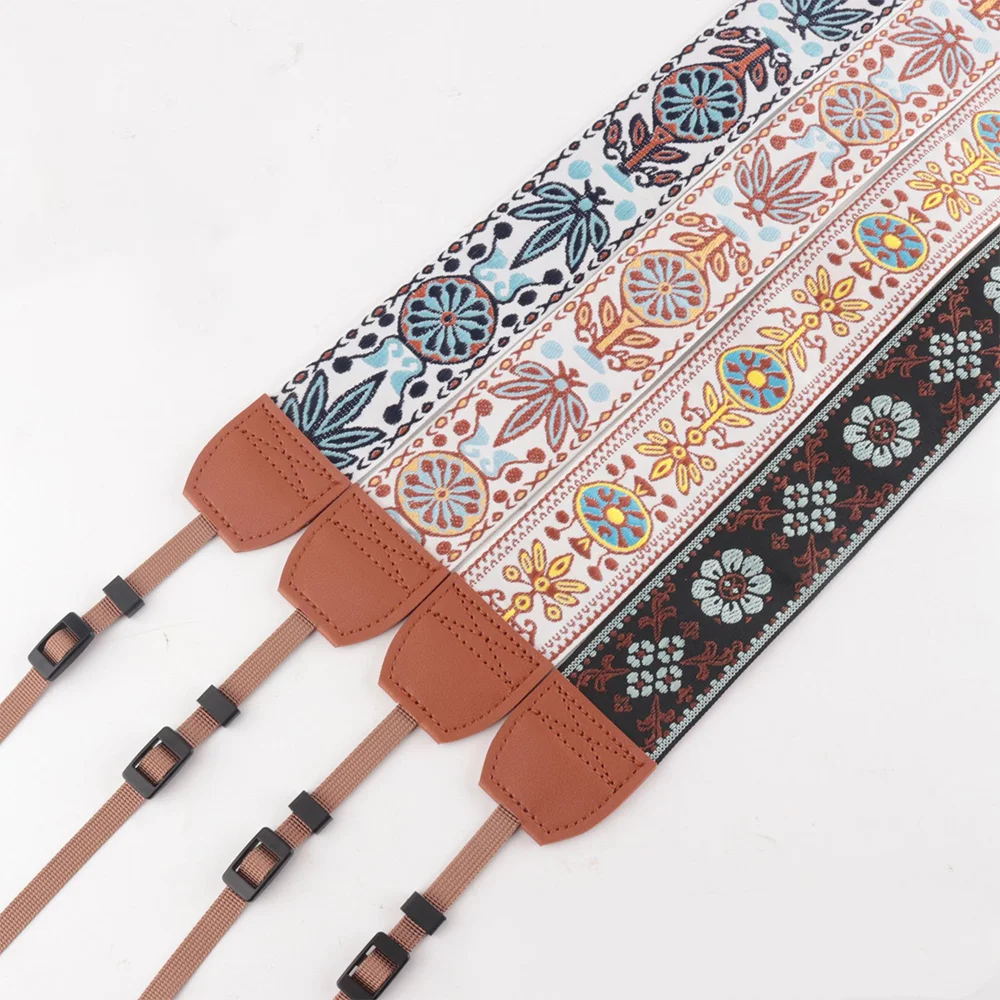 

Suitable For Digital Or Slr Camera Strap 5Cm Camera Strap Retro Neck Strap Easy To Install Crossbody Camera Strap