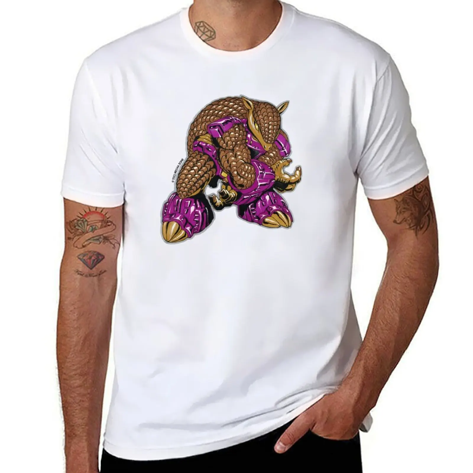 

Warrior Armadillo T-Shirt man t shirt summer anime tshirt T-Shirt