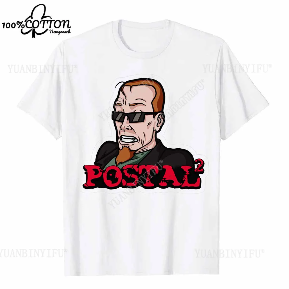 D03 البريد المتأنق 2 الغريبة الجري مع مقص الذهاب تي شيرت البريد المتأنق 100% القطن قميص مقص الذهاب البريدية تي شيرت #4