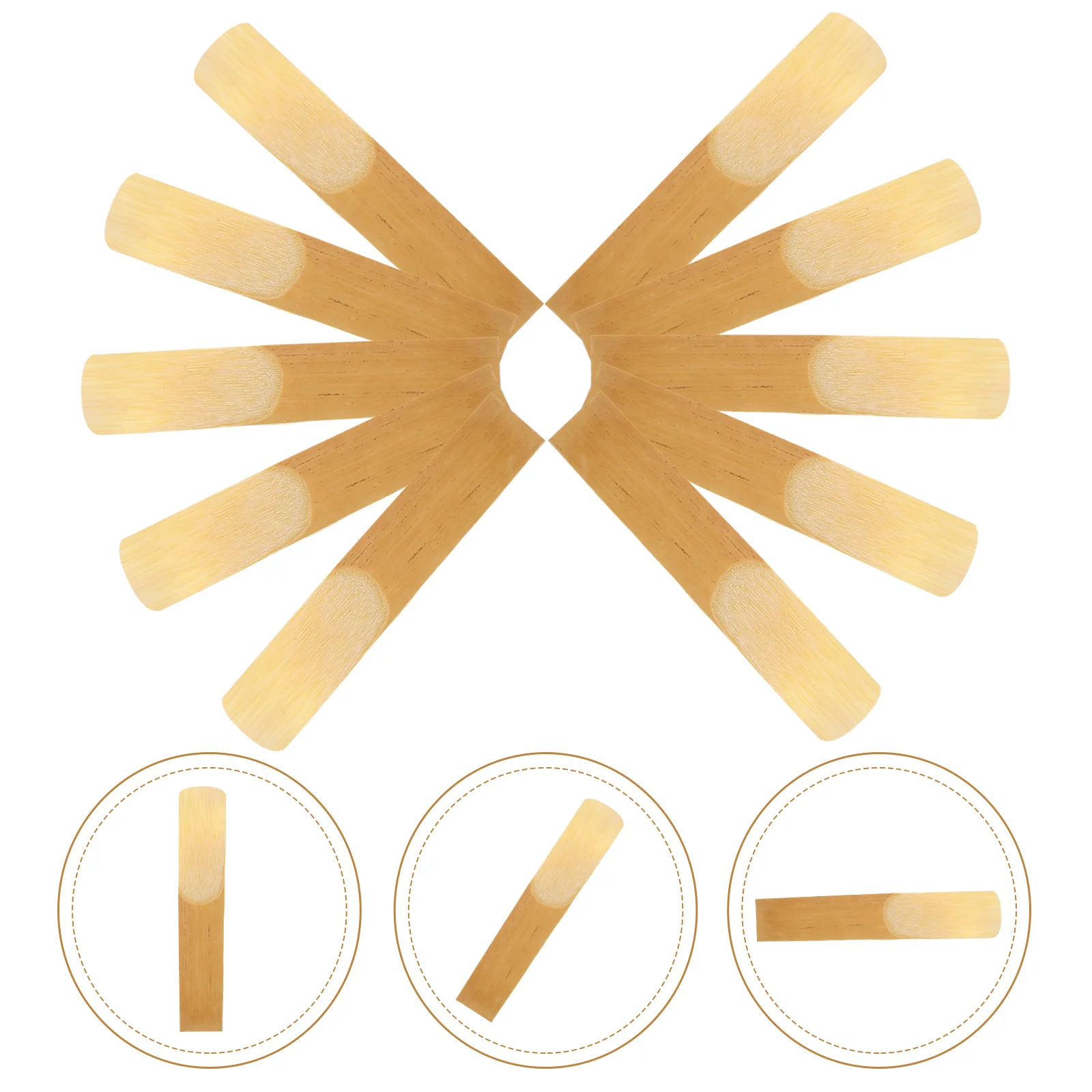 

10 Pcs Clarinet Reed Repair Kit Beginner Reeds Alto Saxophone Flute Accessories